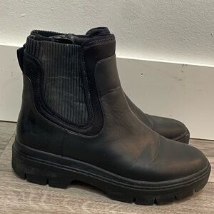 Black Chelsea Boots Waterproof